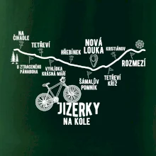 Jizerky na kole - horské kolo