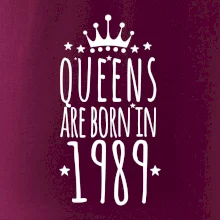 Queens are born in 1989