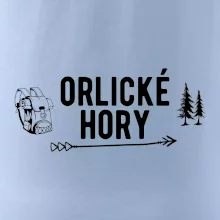 Orlické hory nápis