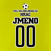 Můj nejoblíbenější hráč - Vaše jméno a číslo