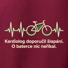Kardiolog doporučil šlapání. O baterce nic neříkal.