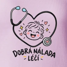 Dobrá nálada léčí - dětská tvář v srdci