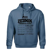 Hodinová mzda zedník