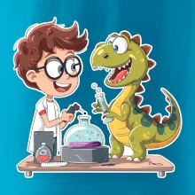 Chemik a dinosaurus - kluk
