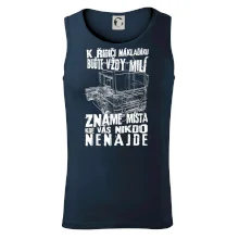 K řidiči náklaďáku buďte vždy milý