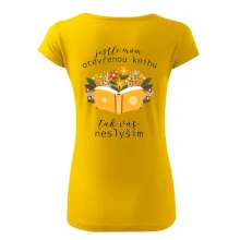 Jestli mám otevřenou knihu, tak vás neslyším