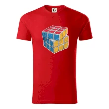 Rubikova kostka kreslená