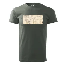 Mapa Báňské dráhy z Moravské Ostravy do Doubravy