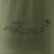 Pěst a symbol míru