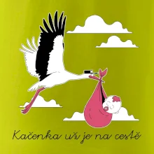 Holčička už je na cestě - Vaše jméno