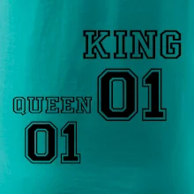 King - Queen - 01 dres (černobílá)