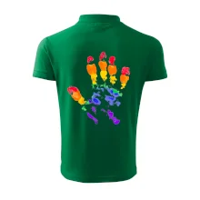 LGBT hand print
