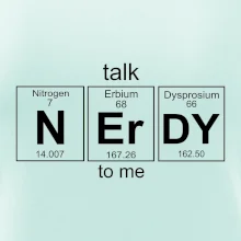 Talk nerdy - periodická tabulka