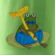 Žába s houbou  (studio-arte.cz)