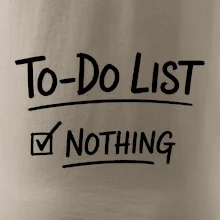 To-Do List - Nothing