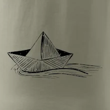 Letní romance - papírová loďka