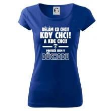 Dělám co chci, kdy chci důchod