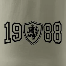 Narozeninový motiv - znak - 1988