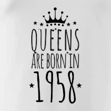 Queens are born in 1958
