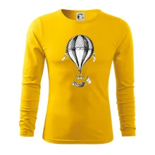 Horkovzdušný balón  kreslený