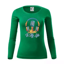 Music is my life sluchátka