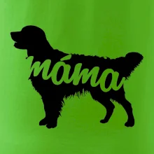 Zlatý retrívr máma obrys