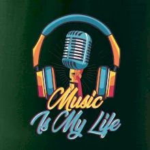 Music is my life sluchátka