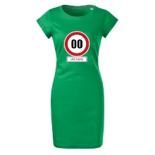 Dopravní značka - rychlost - váš nápis