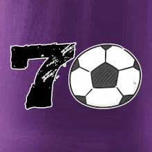Fotbal kulaté narozeniny 70