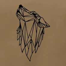 Geometrie - vlk - vyjící