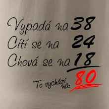 Vypadá, cítí se, chová se - 80 let