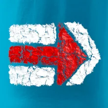 Párová turistická značka  červená