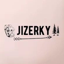 Jizerky nápis
