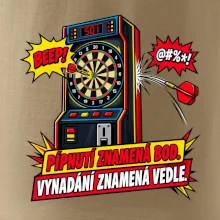 Pípnutí znamená bod. Vynadání znamená vedle