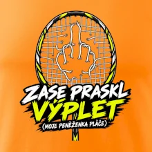 Badminton prasklý výplet