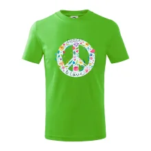 Peace and love symbol