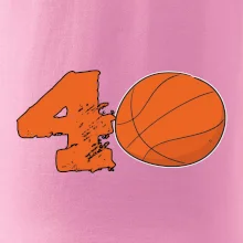 Basketball kulaté narozeniny 40