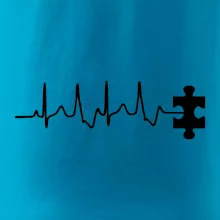 EKG puzzle rozpojené