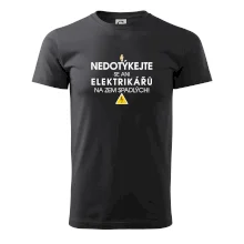 Nedotýkejte se ani elektrikářů na zem spadlých