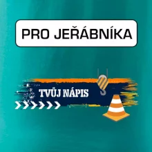 Stavba - vlastní nápis - jeřábník