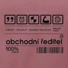 Čárový kód - Obchodní ředitel