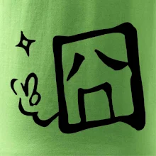 Čínský symbol - smutný