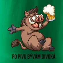Po pivu bývám divoká