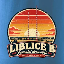Liblice B retro odznak dvou vysílačů