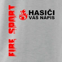 Hasiči (oheň,  Firesport, název sboru - vlastní nápis)