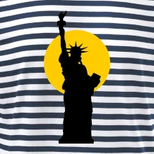 Socha svobody slunce