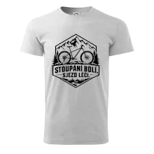 Stoupání bolí sjezd léčí - horské kolo