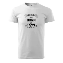 Legends are born in 1977