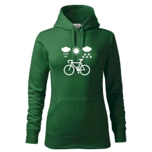 Cyklista za každého počasí