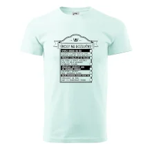 Vintage nápis Triko na rozlučku s úkoly pro ženicha